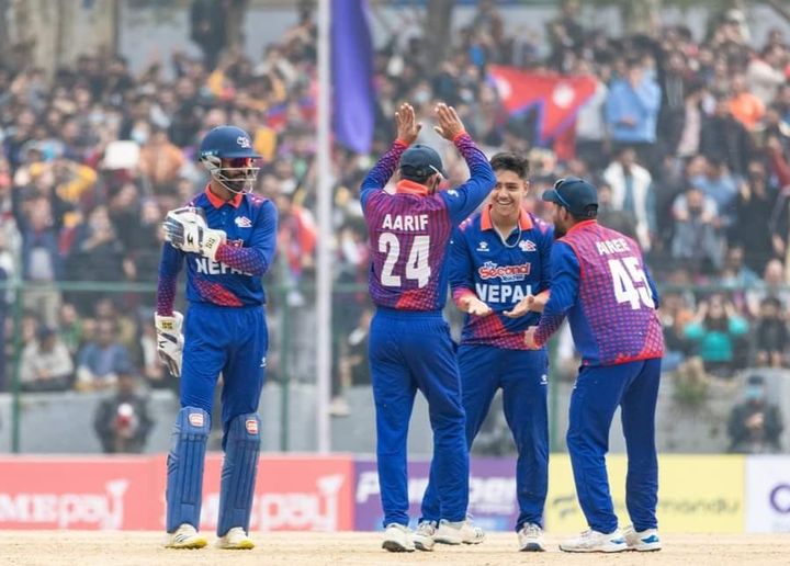 त्रिकोणात्मक सिरिजका लागि नेपाली राष्ट्रिय क्रिकेट टोलीको घोषणा